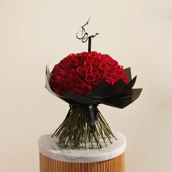 100 Congrats Roses