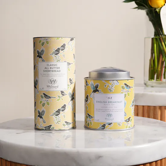 Whittard Tea & Biscuits Set | Royal Flowers