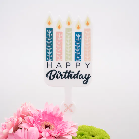 Birthday Bloom Cake