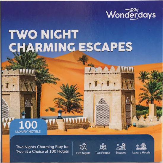 Wondergift Two Nights Charming Escapes Voucher
