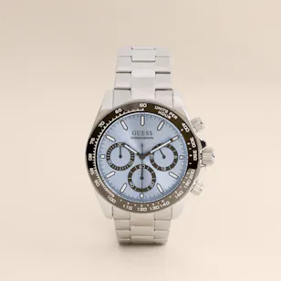 Guess Arthur Silver Tone Analog Men’s Watch 