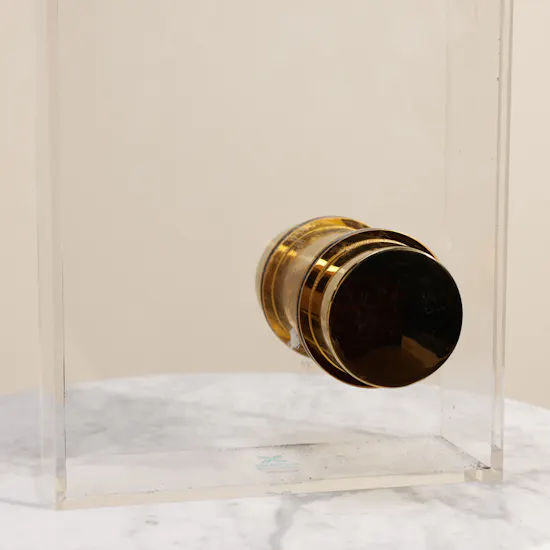 Floward Golden Touches Acrylic Vase