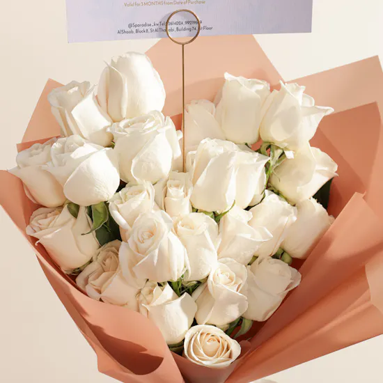 Sparadise Regular Scrub & Relaxing Massage Voucher | Shiny Flowers Bouquet