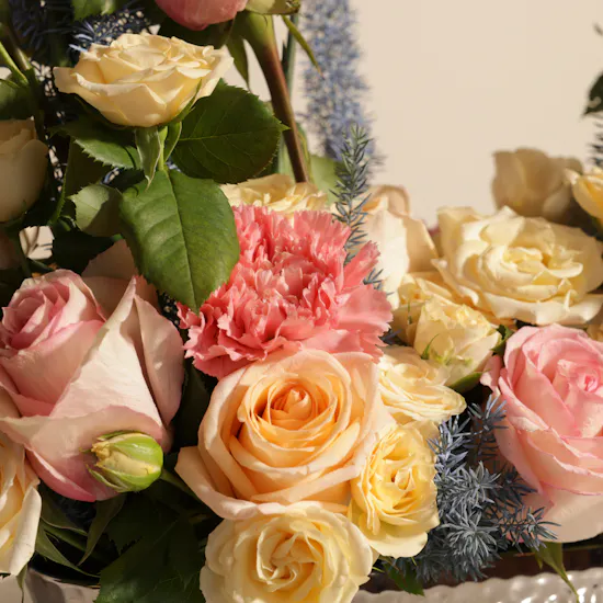 Pastel Charm Flower Vase
