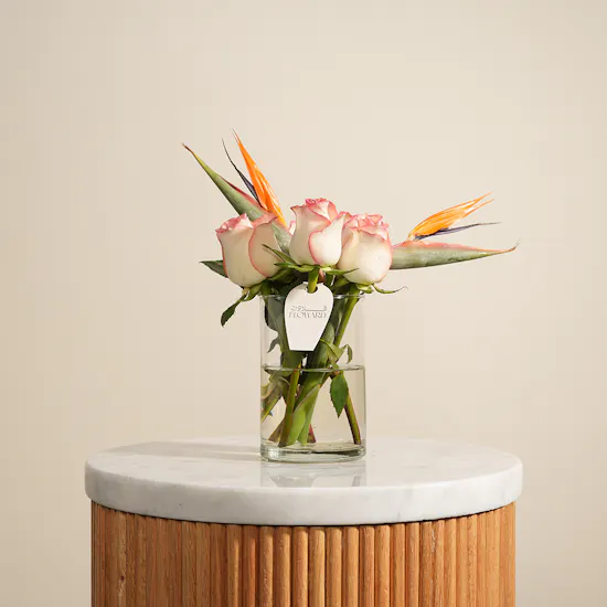 Summer Vibes Flowers Vase