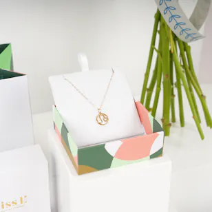 Miss L by L'azurde Leo Zodiac Necklace | Delphinium