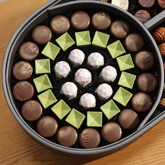 Fillings Chocolate Oval Leather Chocolate Tray