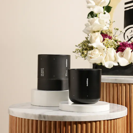 Mubkhar Scented Candle | Hajj Mabrour Elegant Floral Tray