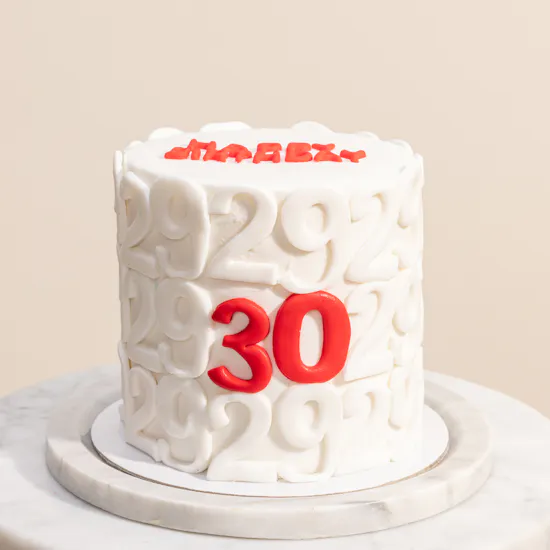 Floward Personalized Birthday Cake