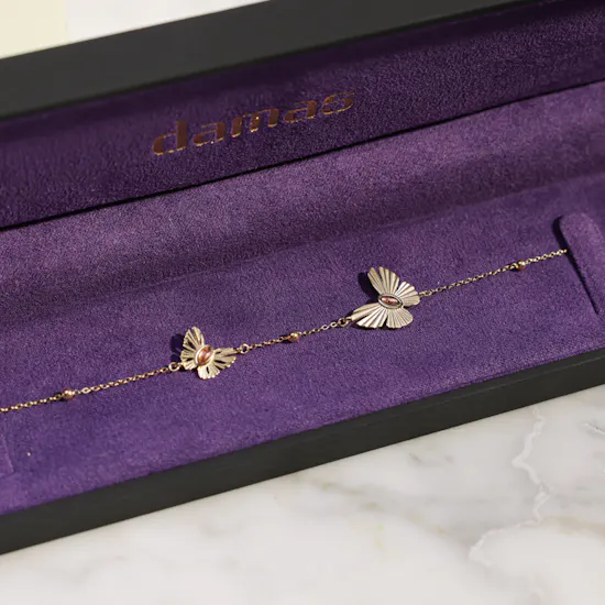Damas Farfasha Sunkiss Two Butterfly Bracelet