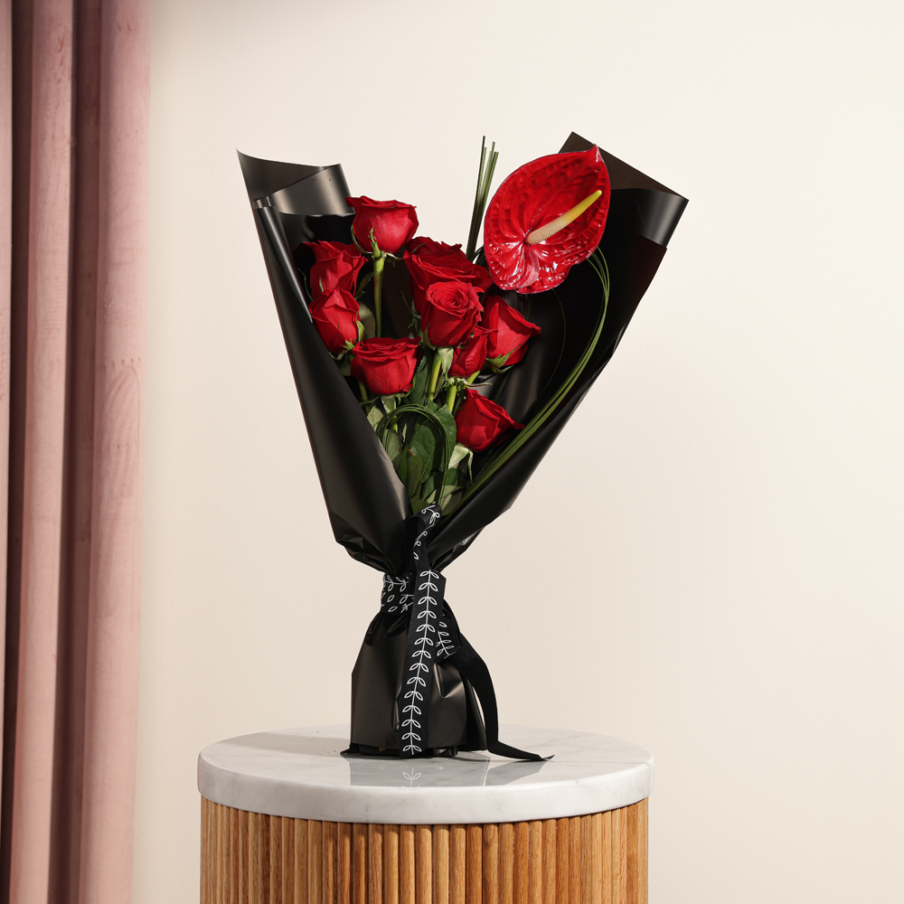 Crimson Flower Bouquet