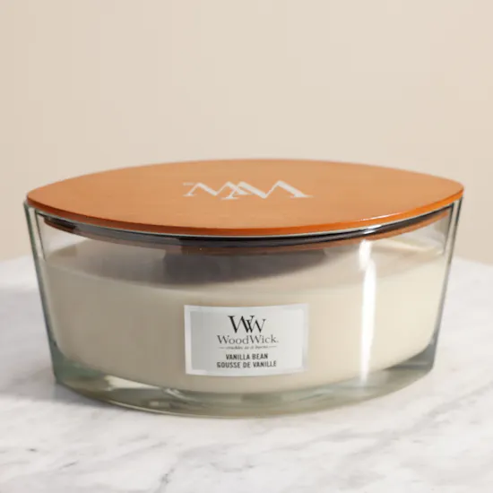 WoodWick Vanilla Bean Ellipse Candle | 660 g