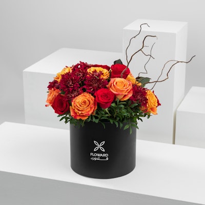  Orange Carnation Box