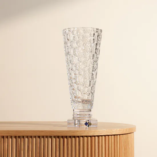 Bohemia Lisboa Footed Crystal Vase