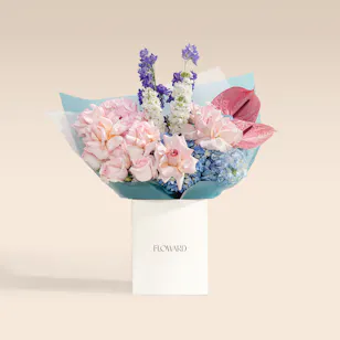 Pastel Enigma Flower Bouquet