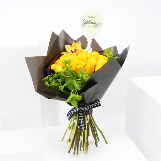 Birthday Magical Beauty | Black Wrap