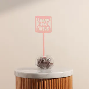 Floward Love You Forever Chocolate Vase | 15 Pieces Floward Love You Forever Chocolate Vase | 15 Pieces