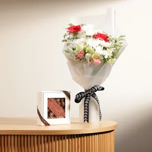 Ghazl Happy Birthday Mini Chocolate Box | Magic Blooms