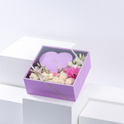 Nor Noyau Chocolates Heart Box | Flowers