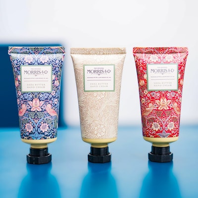 Heathcote and Ivory Morris & Co. Strawberry Thief Hand Cream Collection