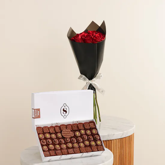 Soucolat Mixed Chocolate Box | Love Flower