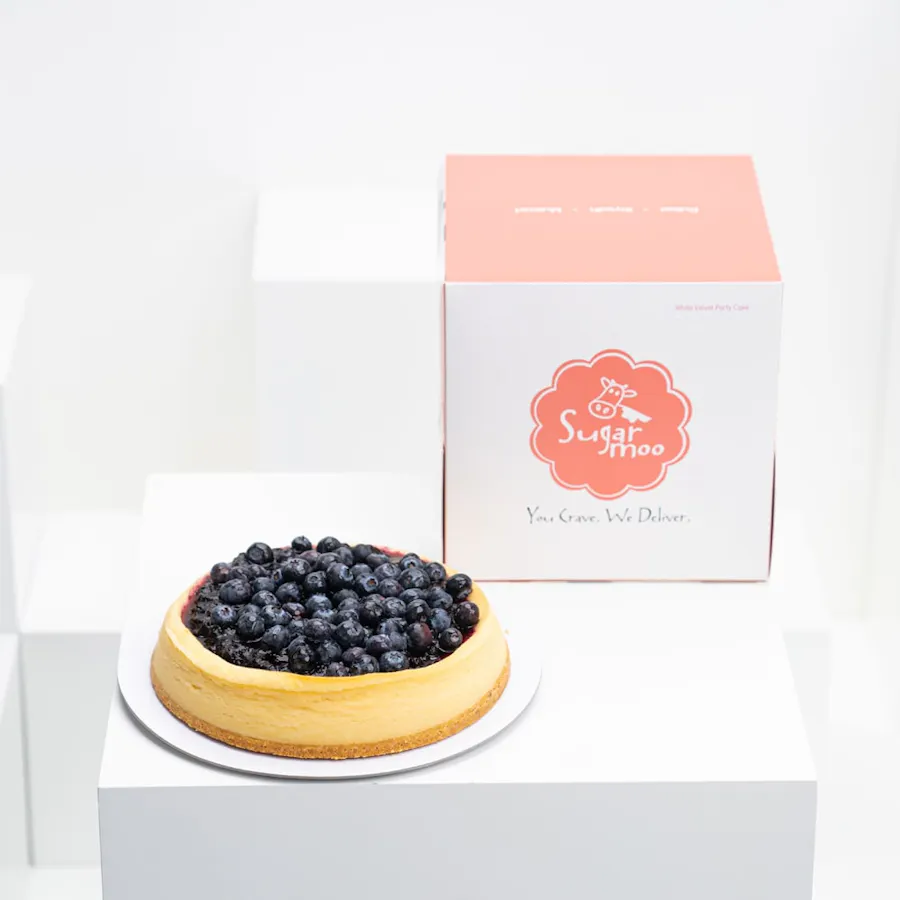 Sugar Moo Blueberry Cheesecake 1