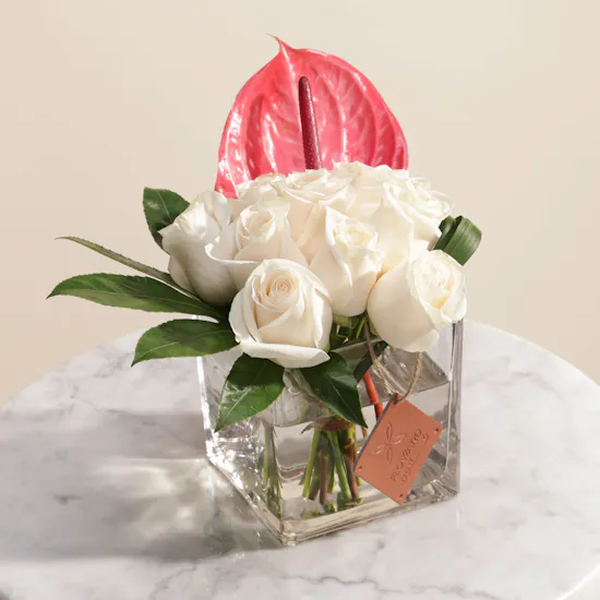 Deep Love | Square Vase