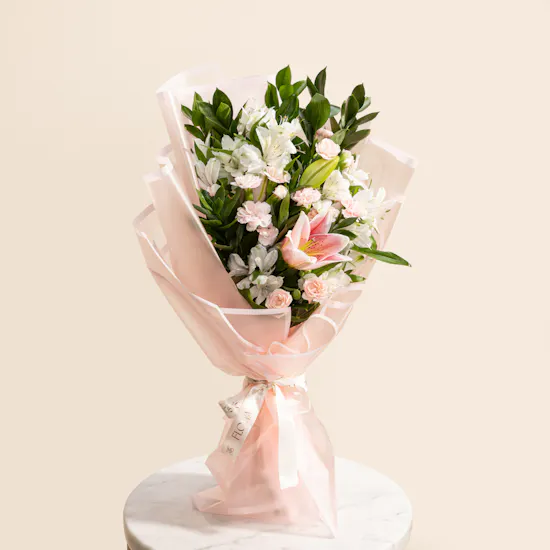 Colorful Flowers Vase