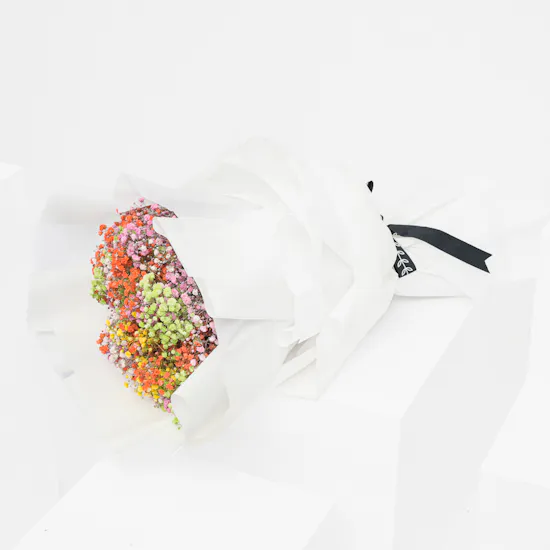 Rainbow Gypsophila Bouquet