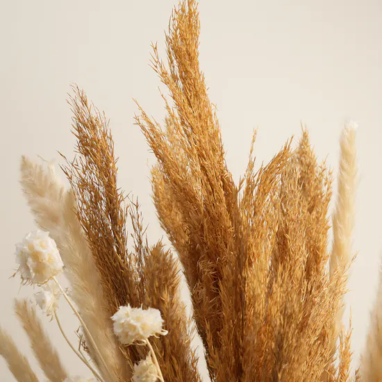 Rustic Charm Dried Flowers Vase