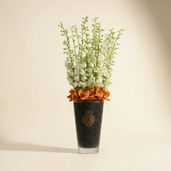Artfeena Kiswat Al Kaaba Flowers Vase