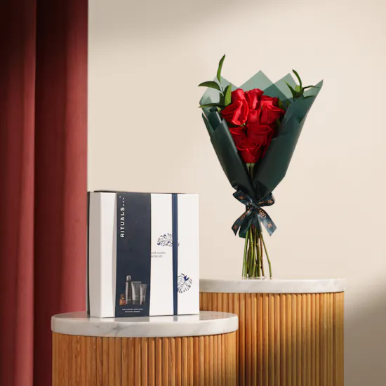 Rituals Homme Medium Gift Set | Silken Red Flowers