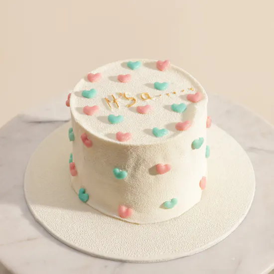 Sweet Atelier Gender Reveal Boy Cake