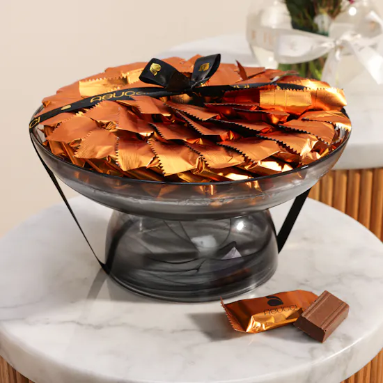 Abucci Chocolates Box | Opulent Flowers Vase