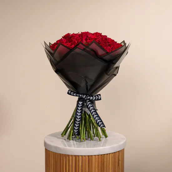 Delight 50 Red Roses