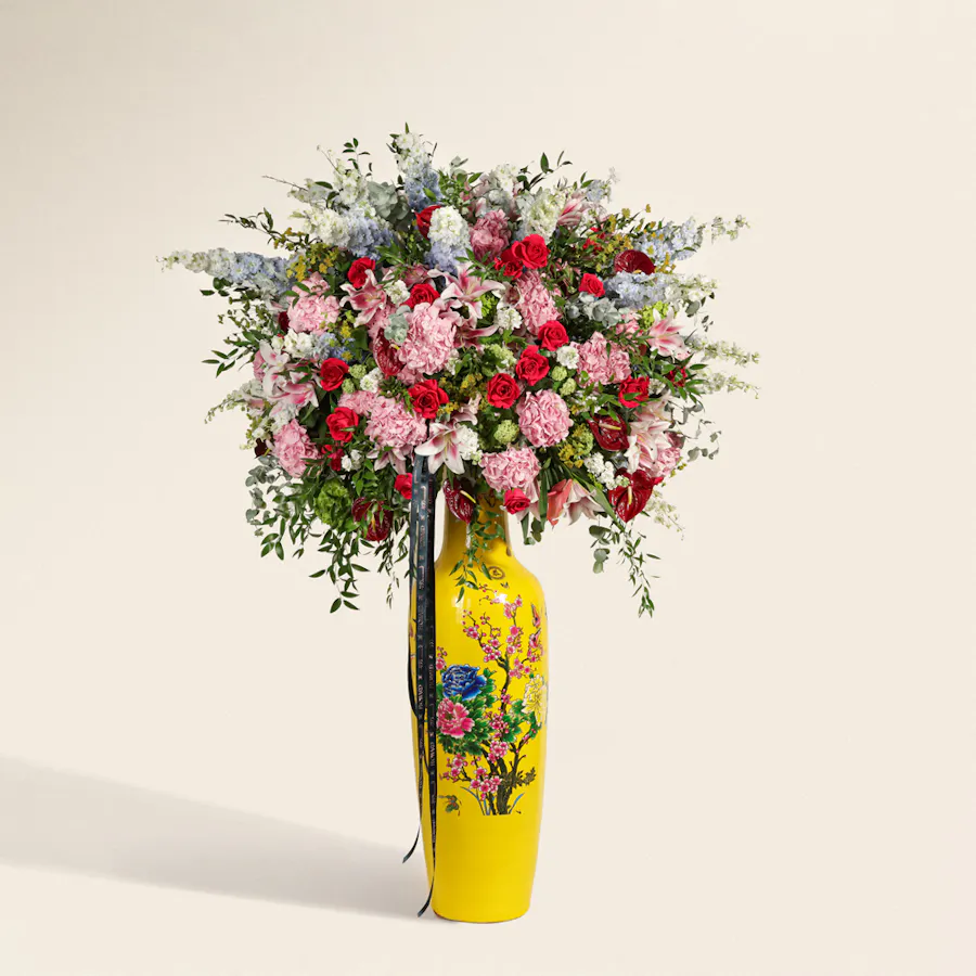 Elevated Splendor Flower Vase 1
