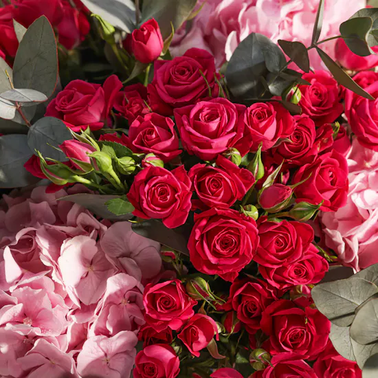 Forever Fuchsia Flower Vase