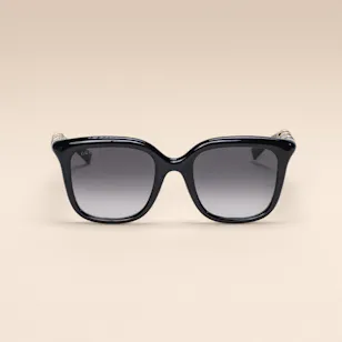 Gucci Square Black Women's Sunglasses