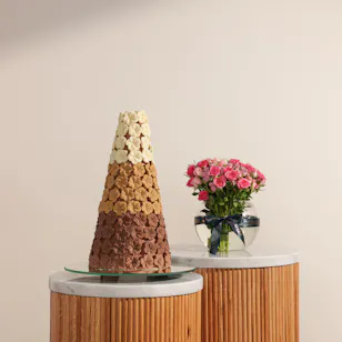Rava Flower Chocolate Tower | Love and Care Flowers