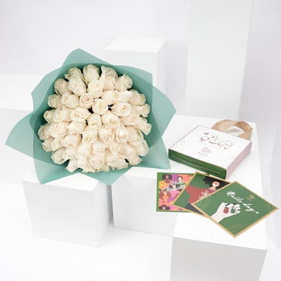 SBS Voucher | White Roses