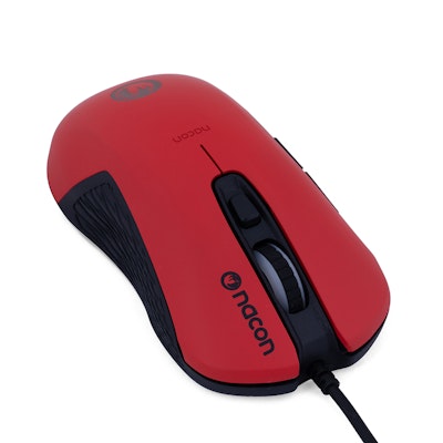 Nacon Gaming Wire Mouse 6 Buttons | Red 