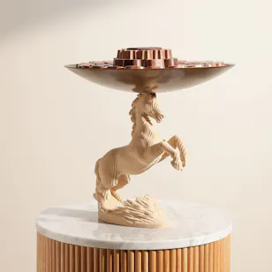 صينية شوكولاتة بتصميم خيل من أوتانتك سويت صينية شوكولاتة بتصميم خيل من أوتانتك سويت