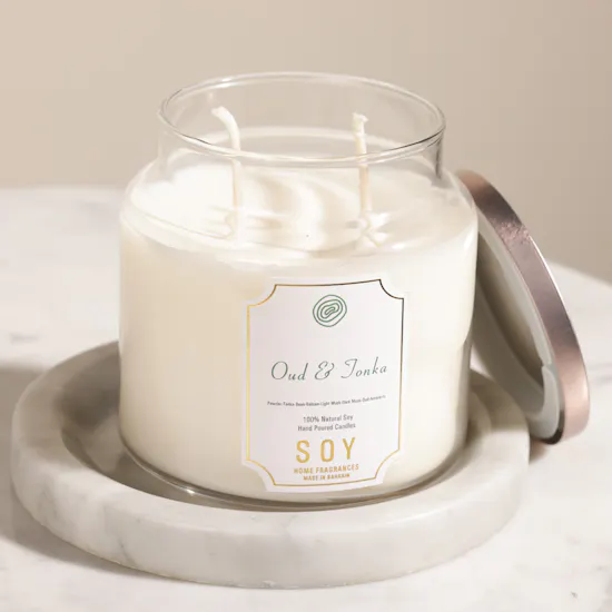 Soy Oud and Tonka Candle | 15 oz