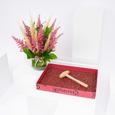 Patchi Chocolate with Simple Beauty Vase