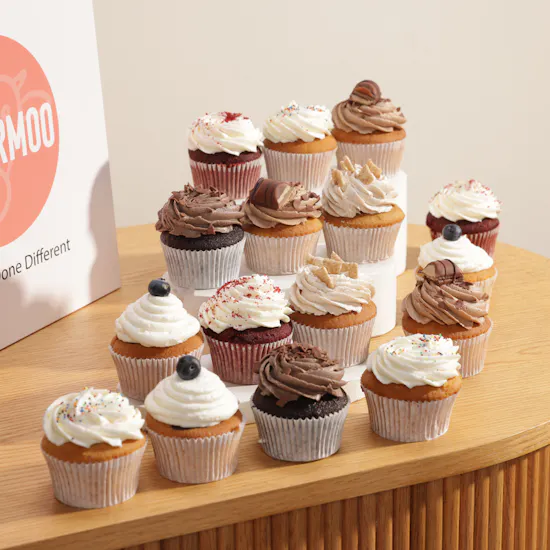 Sugarmoo Mixed Cupcakes Box