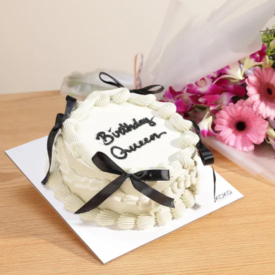 Koko Birthday Queen Chocolate Cake | Bright Bouquet
