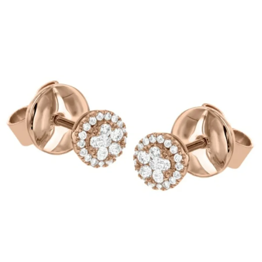 Lustro Stellarosa Gold Earrings 2