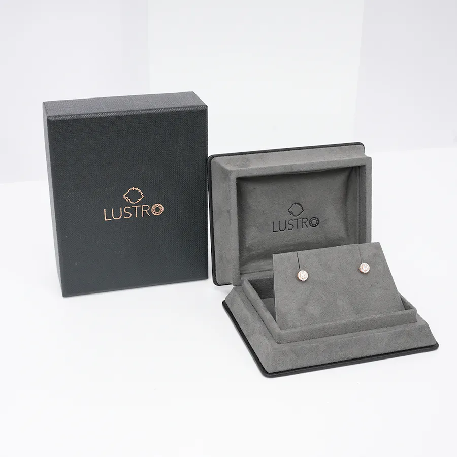 Lustro Stellarosa Gold Earrings 5
