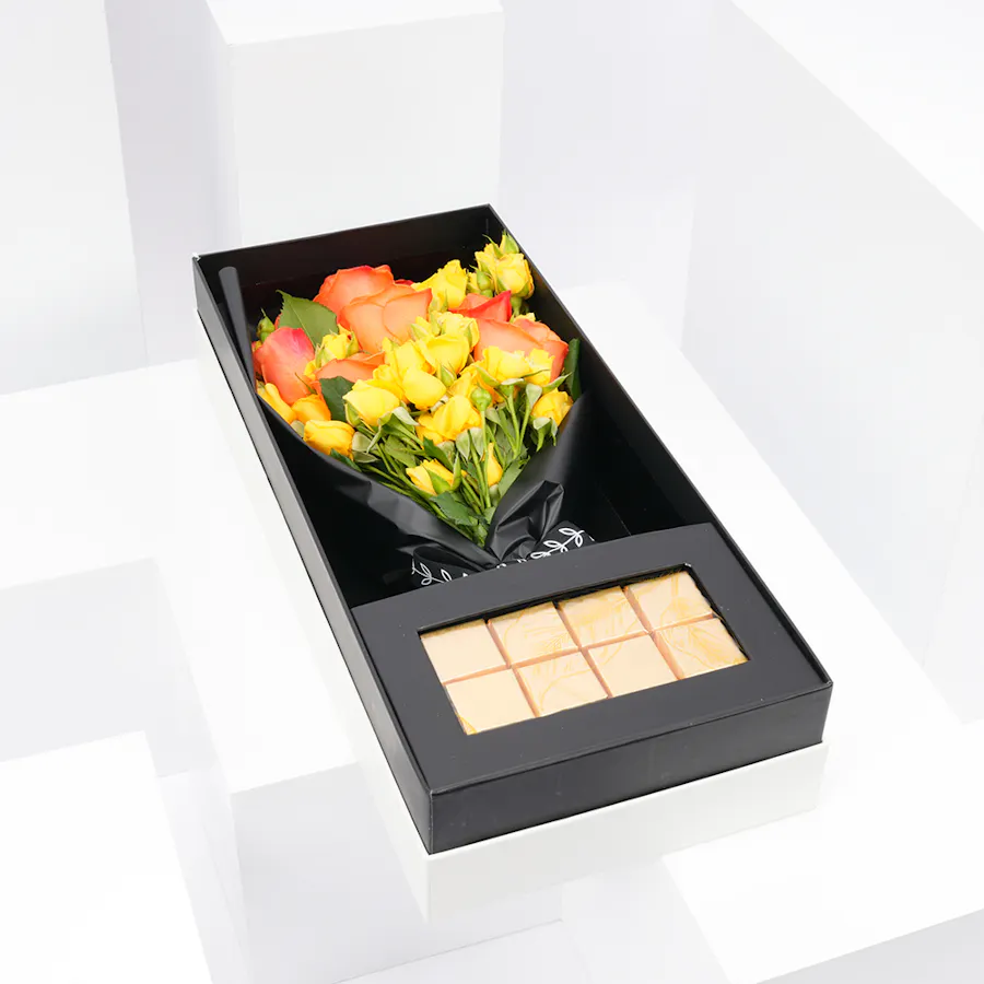 Anoosh Wafer Chocolate Box | Bright Bouquet 2