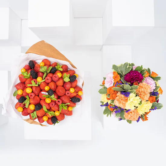 Fruit Bouquet Get Well Soon